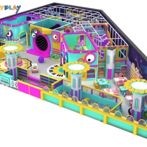Whimsical Indoor Playground With Cute Theme And Futuristic Design Foshan