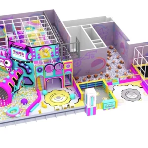 Creative Indoor Playground With Quirky Style And Cute Colors 410sqm